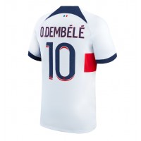 Echipament fotbal Paris Saint-Germain Ousmane Dembele #10 Tricou Deplasare 2023-24 maneca scurta